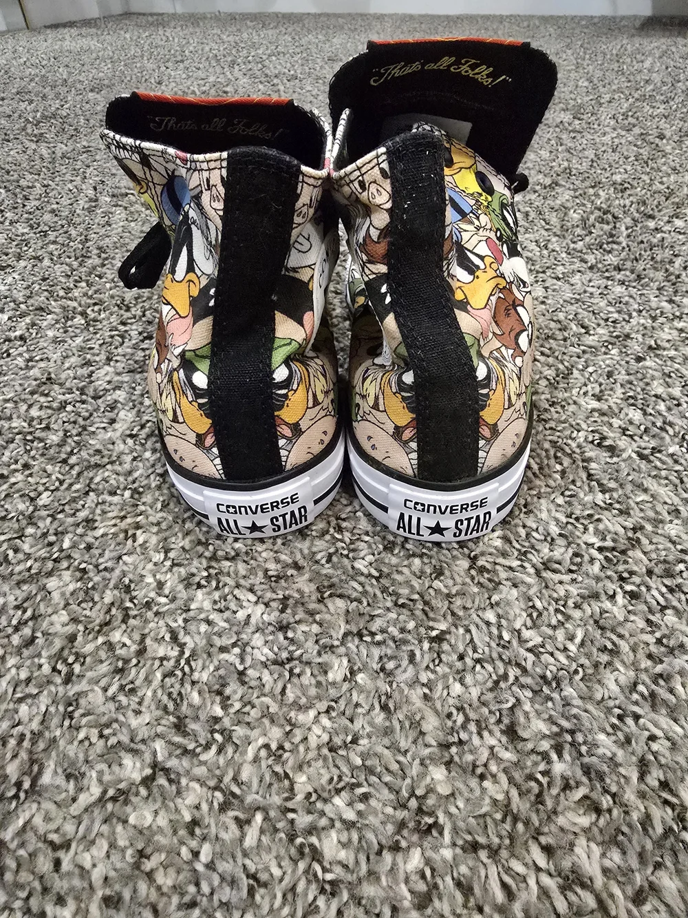 Converse iconic looney